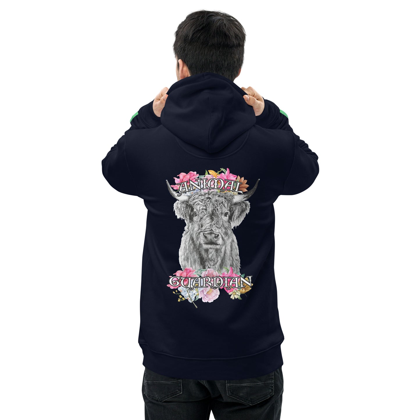 VEGAN "Animal Guardian" Unisex Essential Eco Hoodie