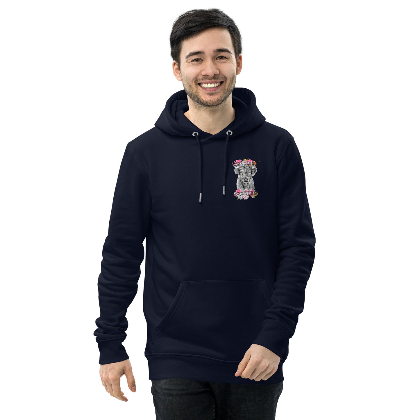 VEGAN "Animal Guardian" Unisex Essential Eco Hoodie
