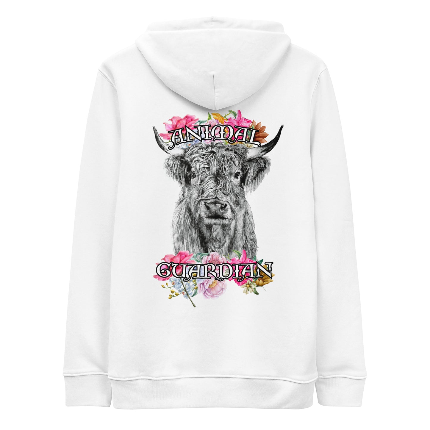 VEGAN "Animal Guardian" Unisex Essential Eco Hoodie