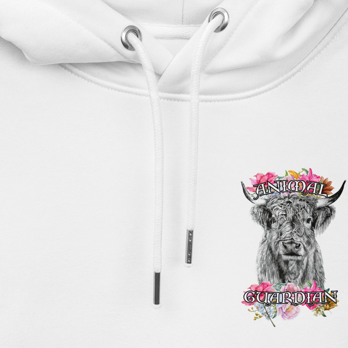 VEGAN "Animal Guardian" Unisex Essential Eco Hoodie