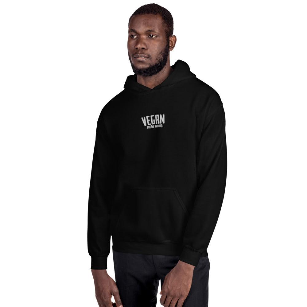 Vegan Embroidered Hoodie