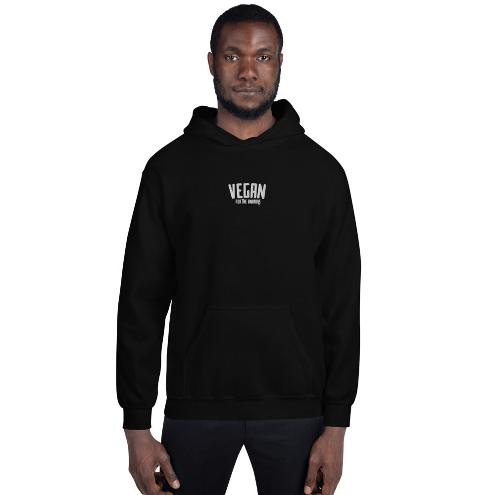 Vegan Embroidered Hoodie