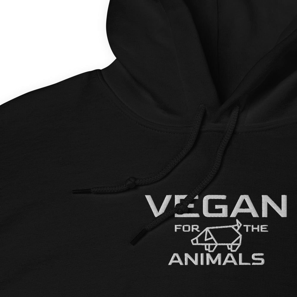 Vegan Black Hoodie