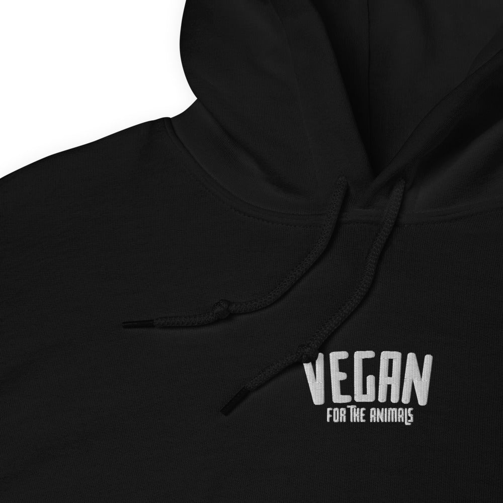 Vegan Embroidered Hoodie