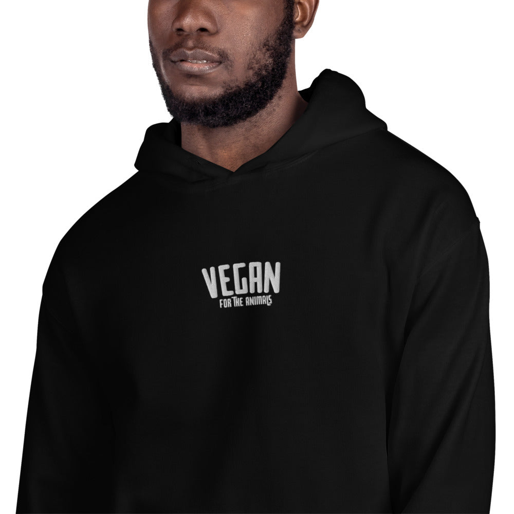 Vegan Embroidered Hoodie