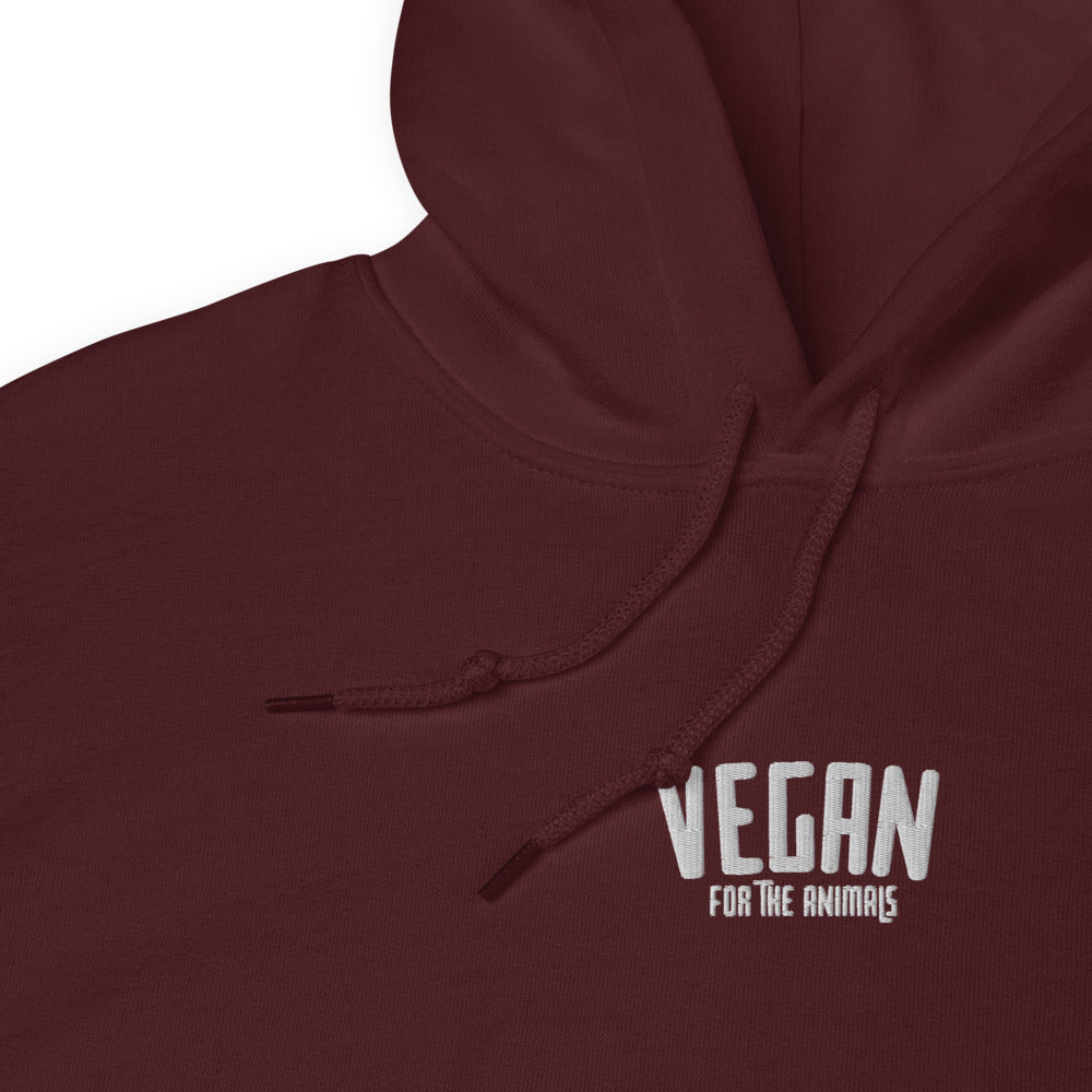 Vegan Embroidered Hoodie