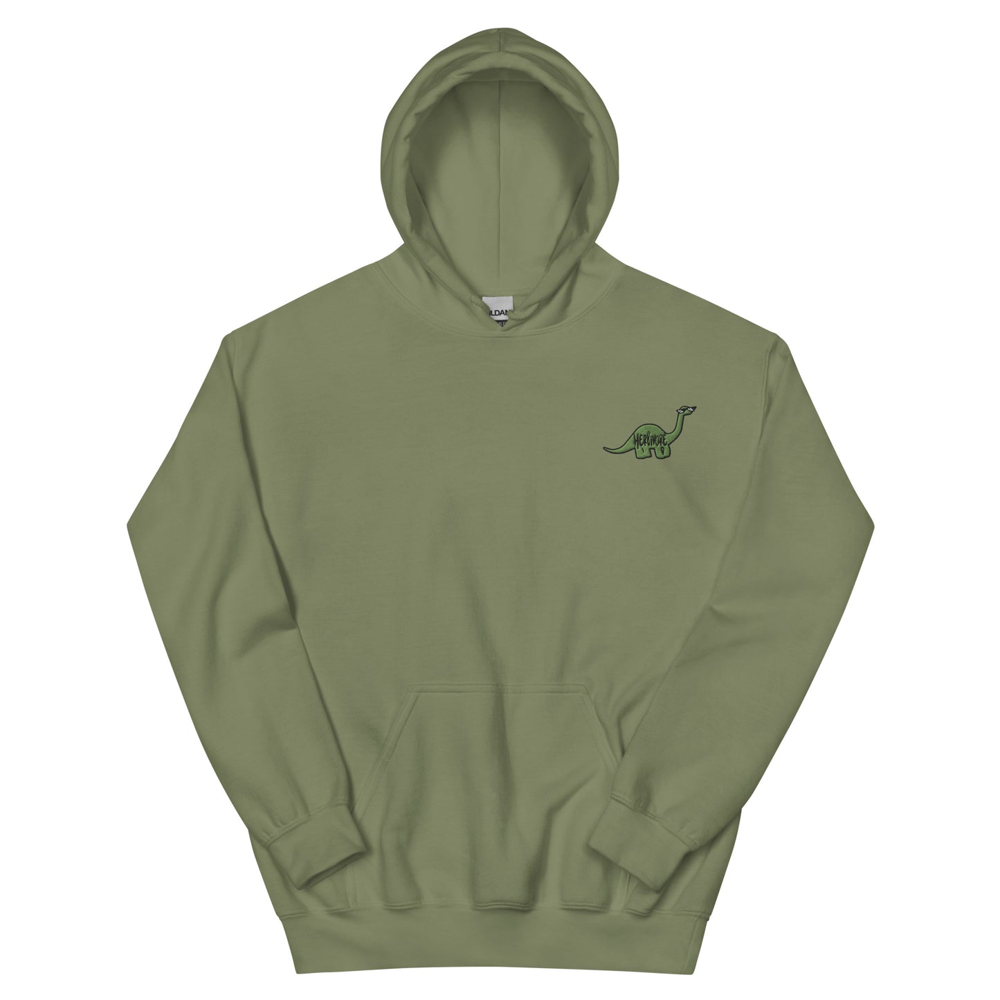 VEGAN "Herbivore" Embroidered Unisex Hoodie