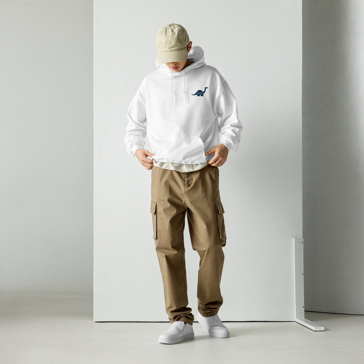 VEGAN "Herbivore" Embroidered Unisex Hoodie