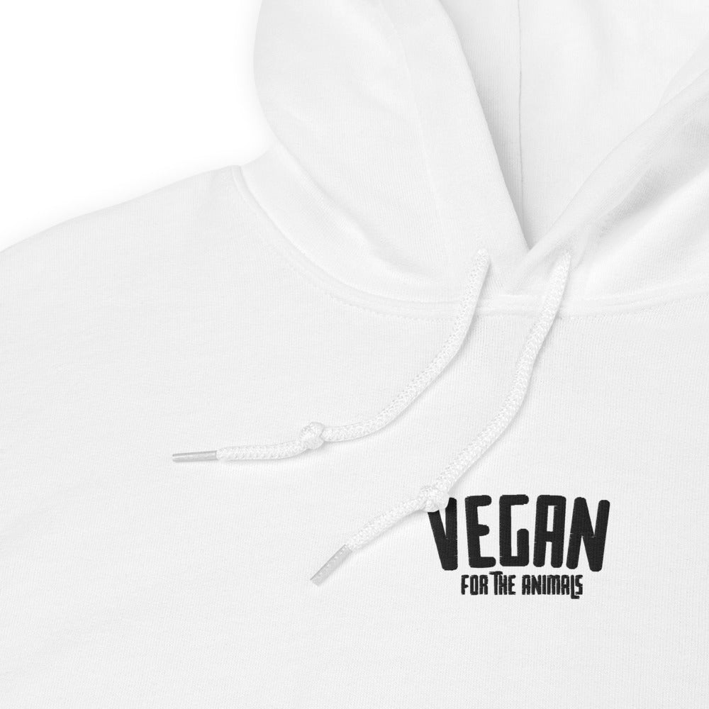 Vegan Embroidered Hoodie