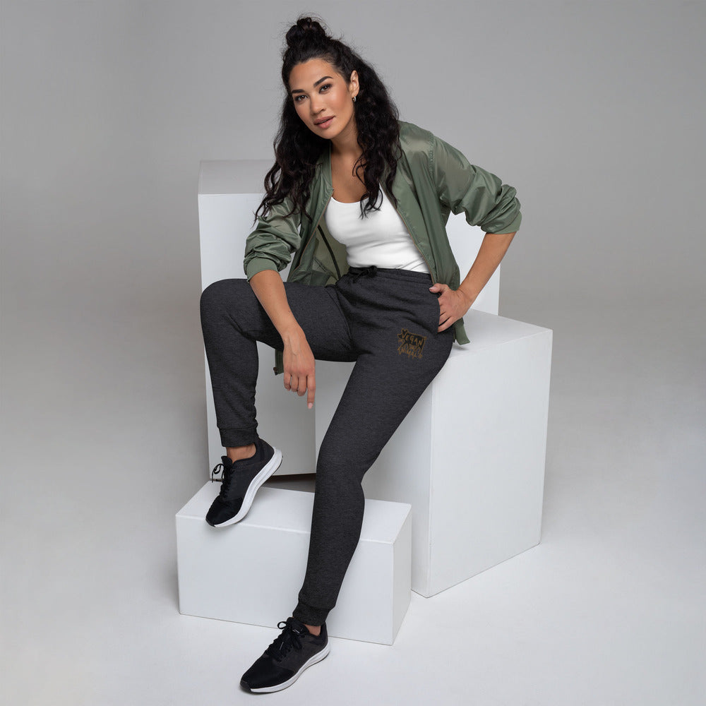 Embroidered Joggers Womens