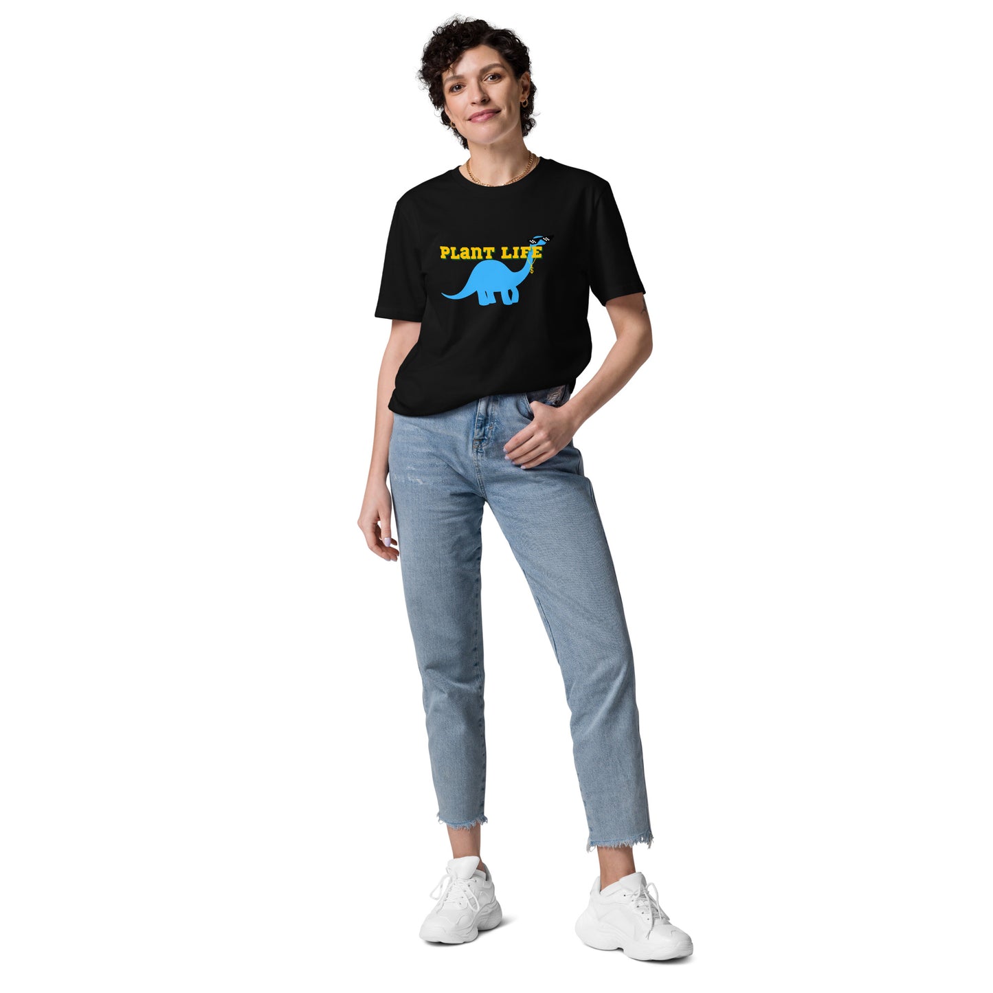 VEGAN " PLANT LIFE " Unisex organic cotton t-shirt