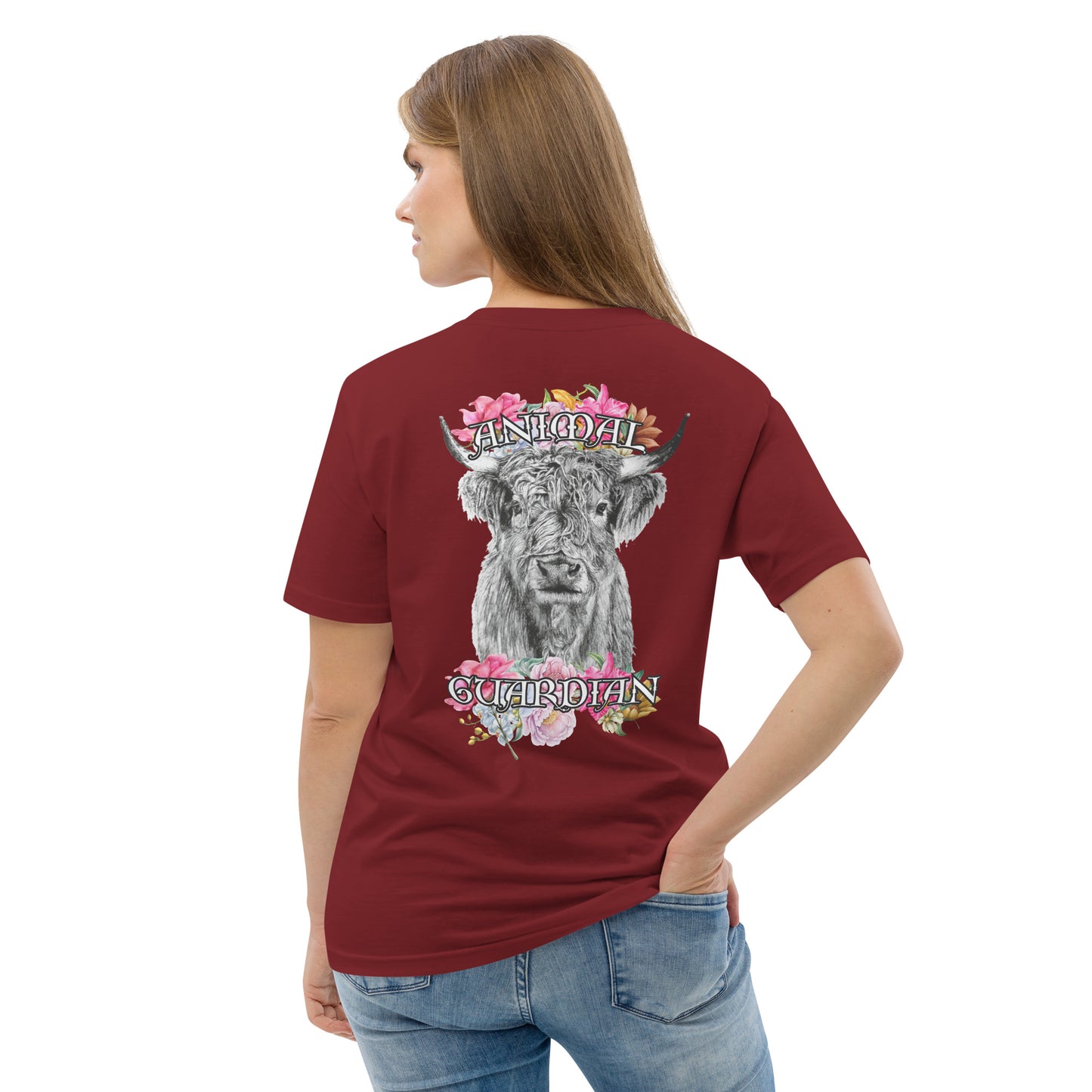 VEGAN "Animal Guardian" Unisex Organic Cotton T-shirt