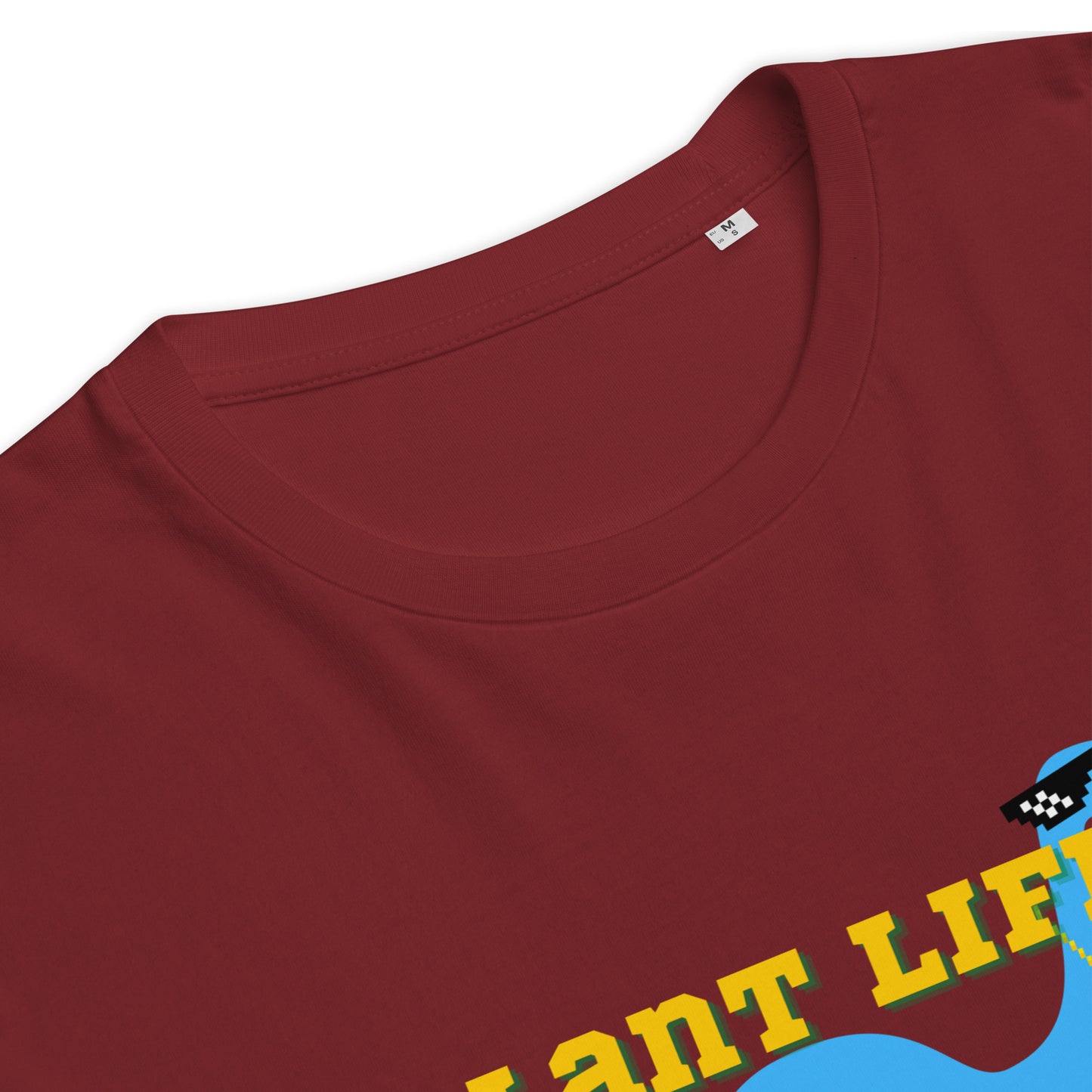 VEGAN " PLANT LIFE " Unisex organic cotton t-shirt