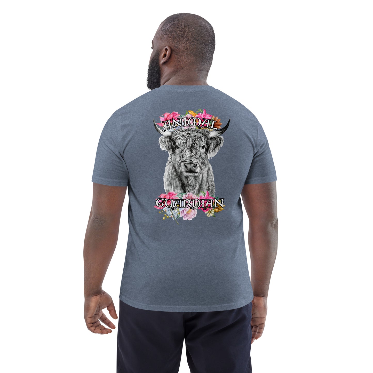 VEGAN "Animal Guardian" Unisex Organic Cotton T-shirt