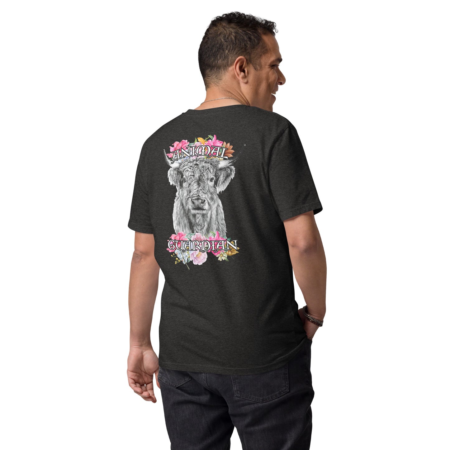 VEGAN "Animal Guardian" Unisex Organic Cotton T-shirt