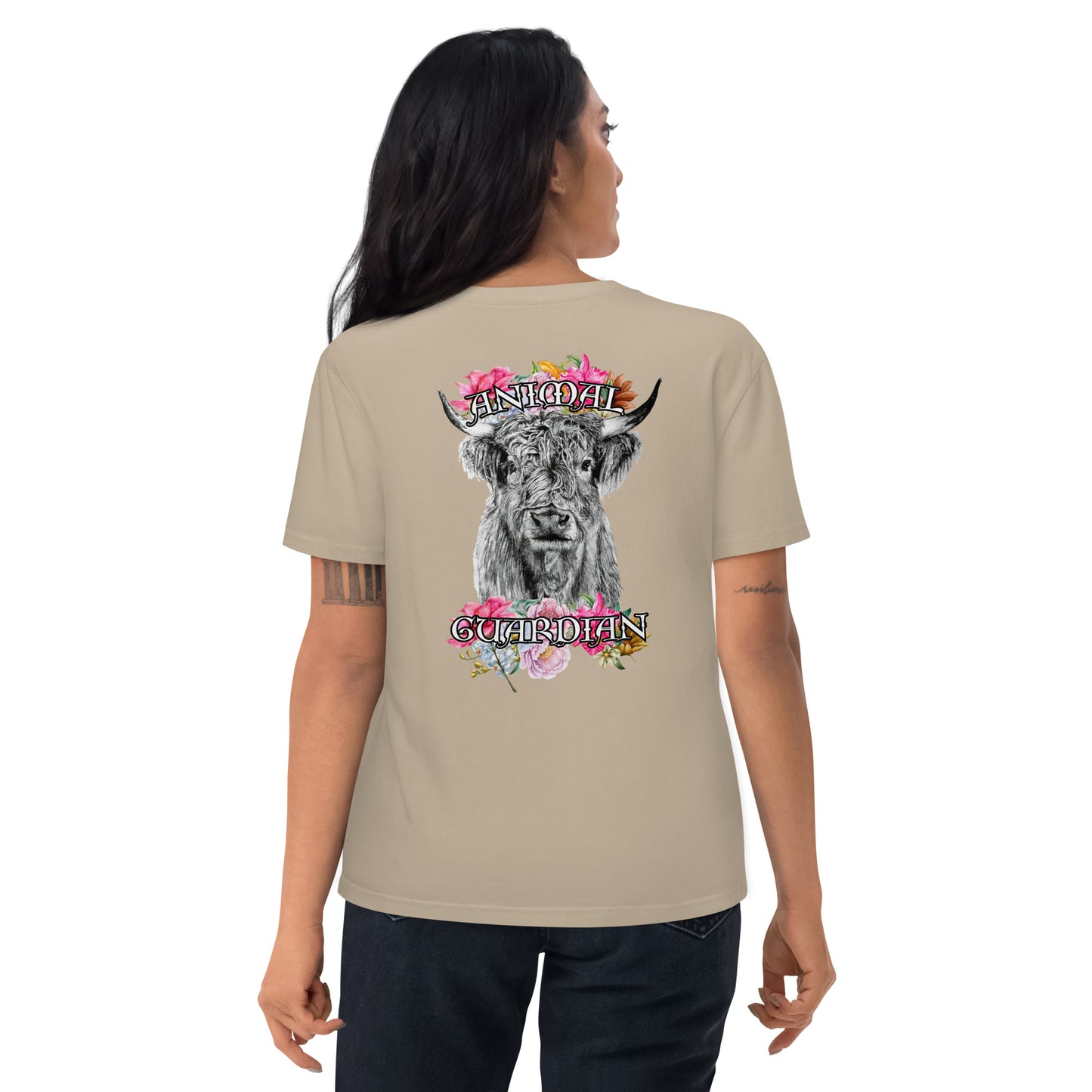 VEGAN "Animal Guardian" Unisex Organic Cotton T-shirt