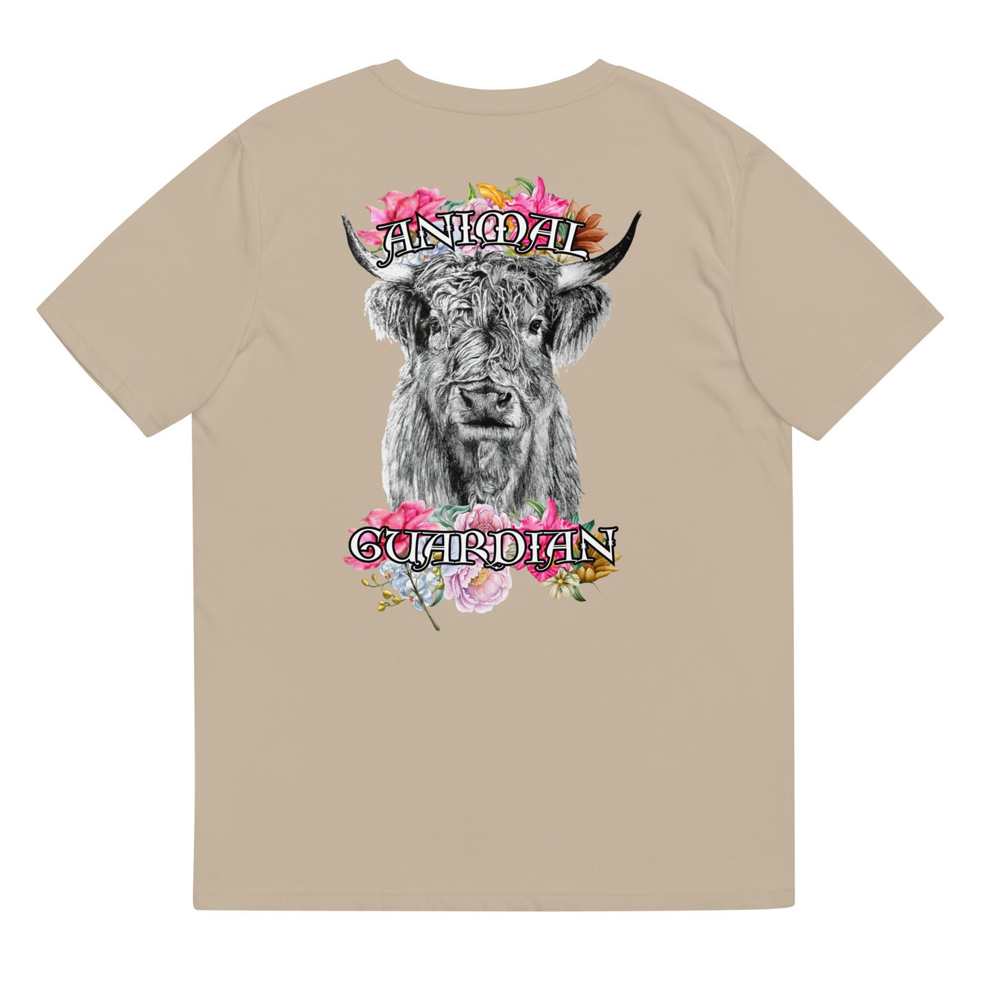 VEGAN "Animal Guardian" Unisex Organic Cotton T-shirt
