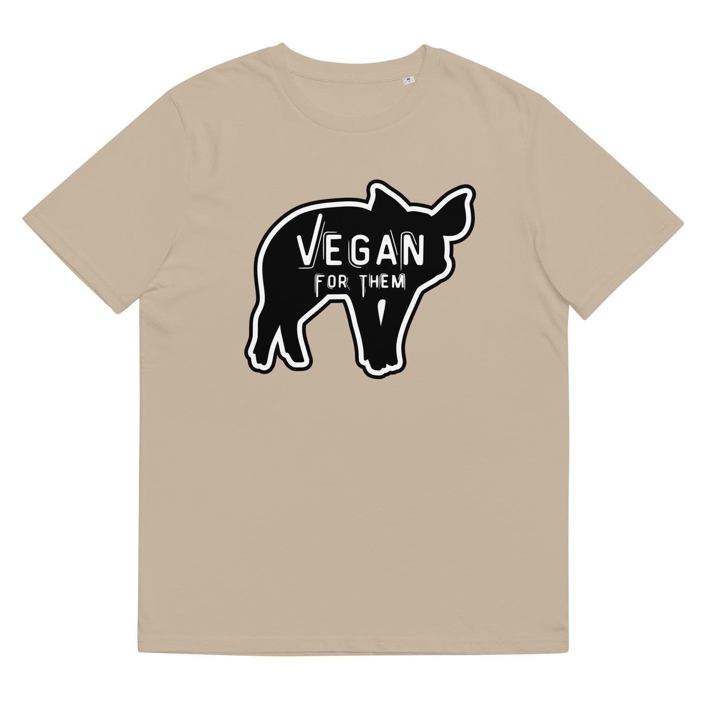 VEGAN For Them Unisex Organic Cotton T-shirt