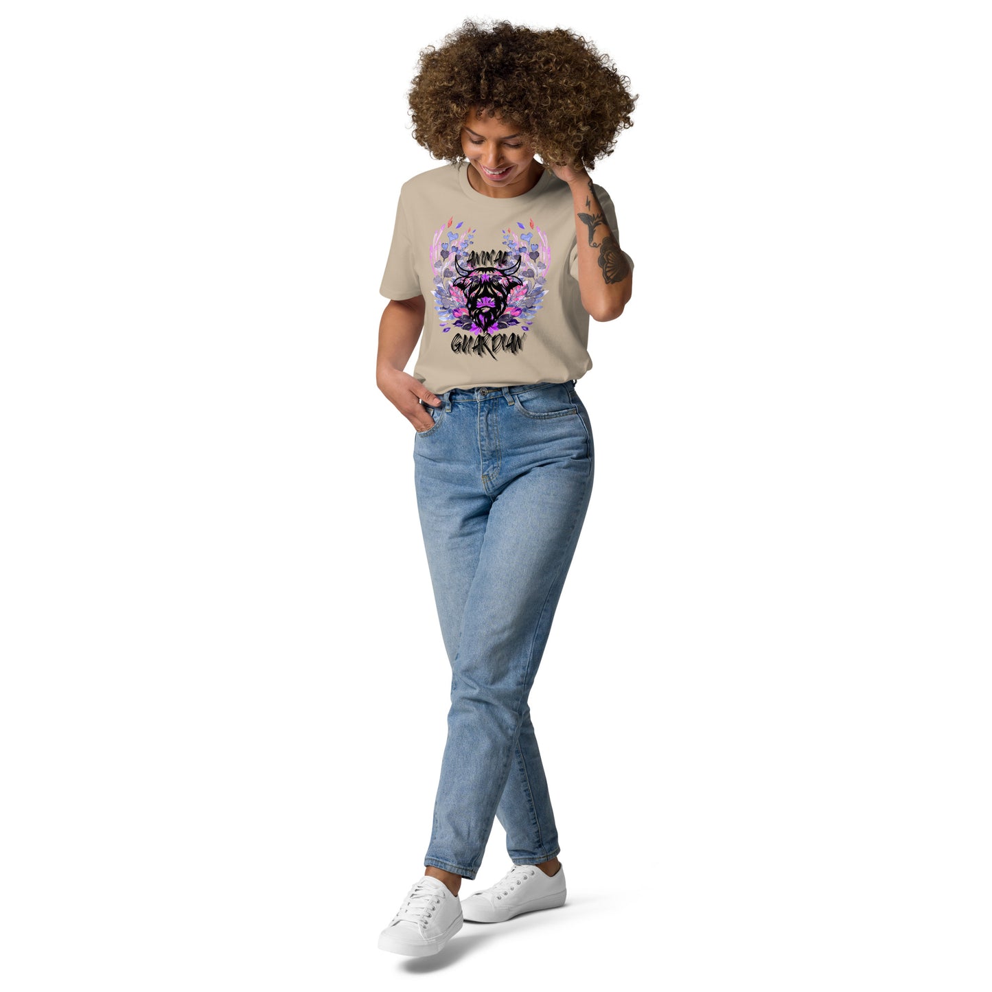 VEGAN " Animal Guardian" Unisex organic cotton t-shirt