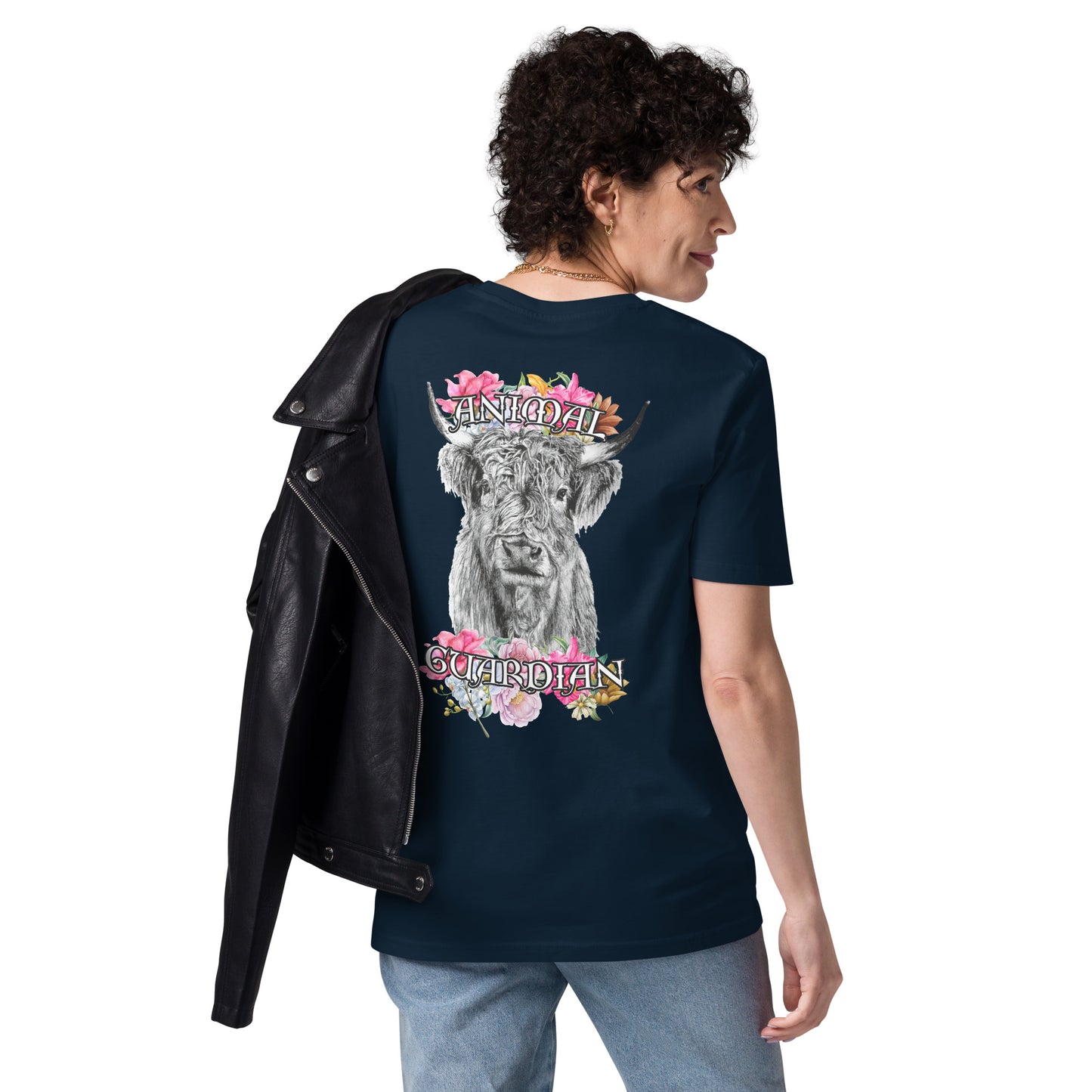 VEGAN "Animal Guardian" Unisex Organic Cotton T-shirt