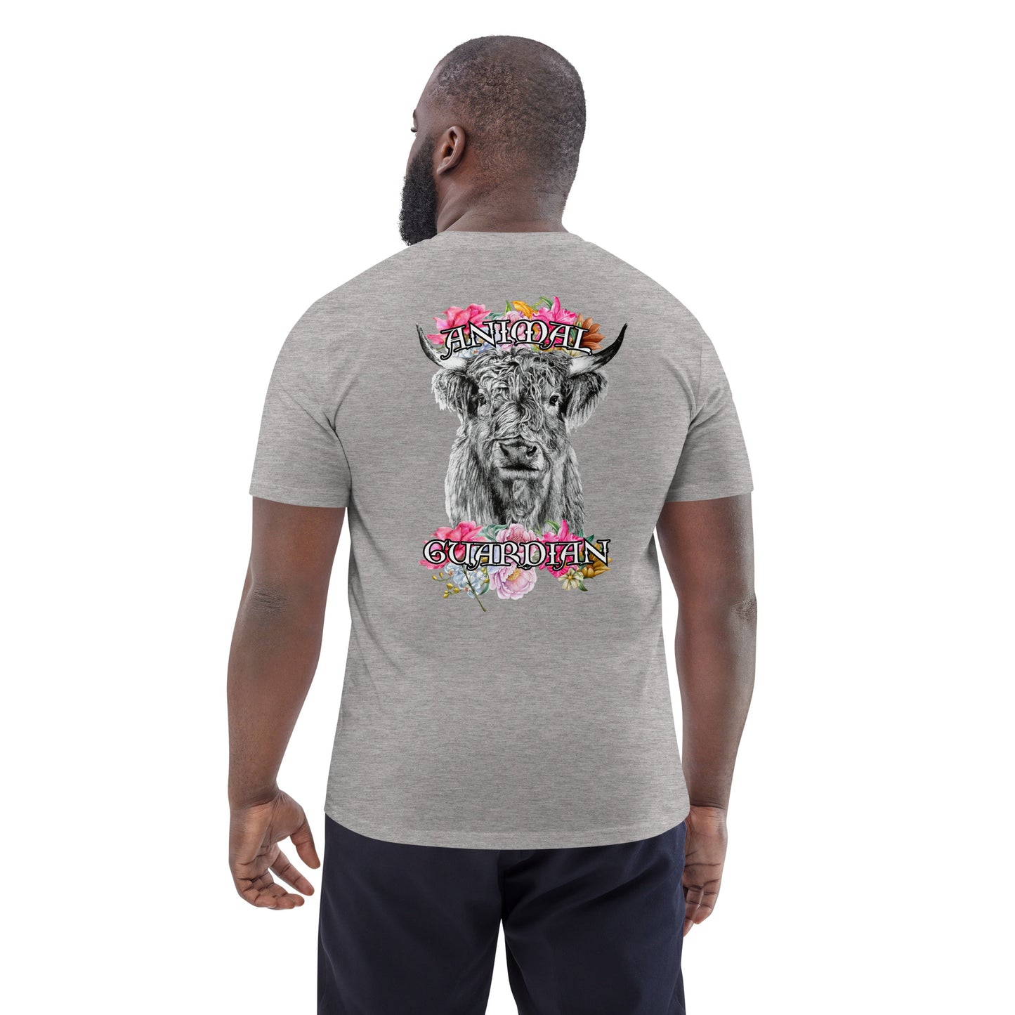 VEGAN "Animal Guardian" Unisex Organic Cotton T-shirt