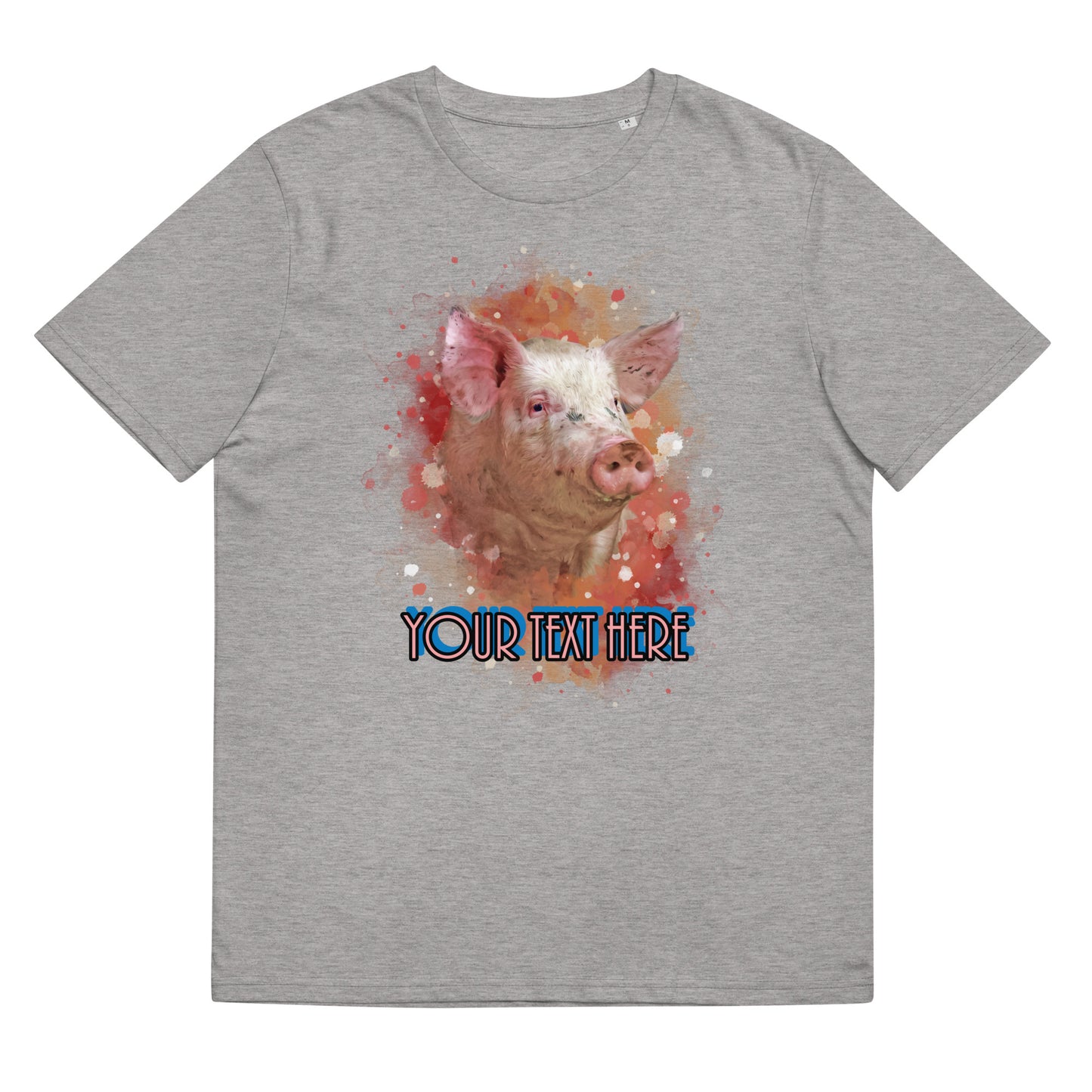 VEGAN Customizable Unisex Organic Cotton T-shirt