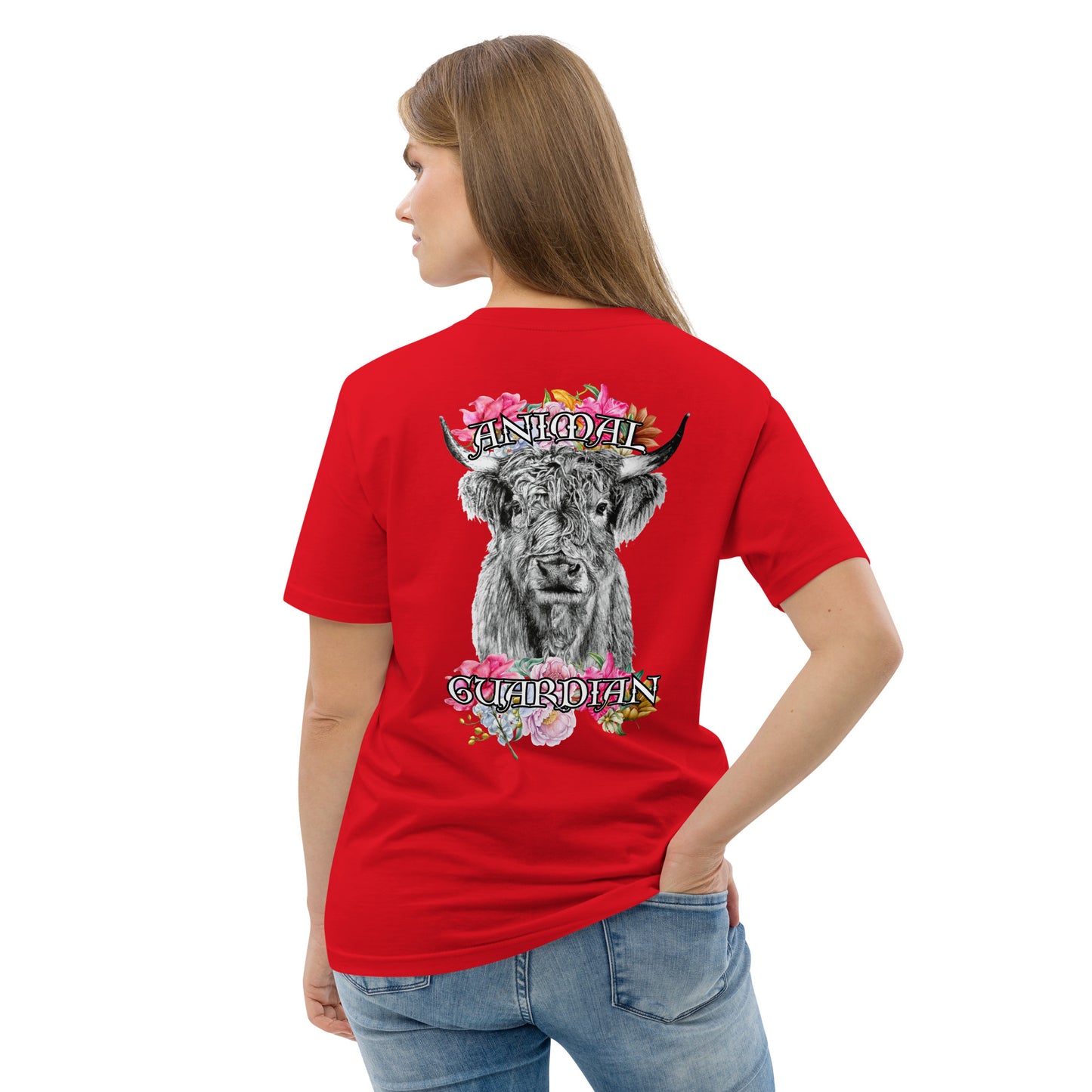 VEGAN "Animal Guardian" Unisex Organic Cotton T-shirt