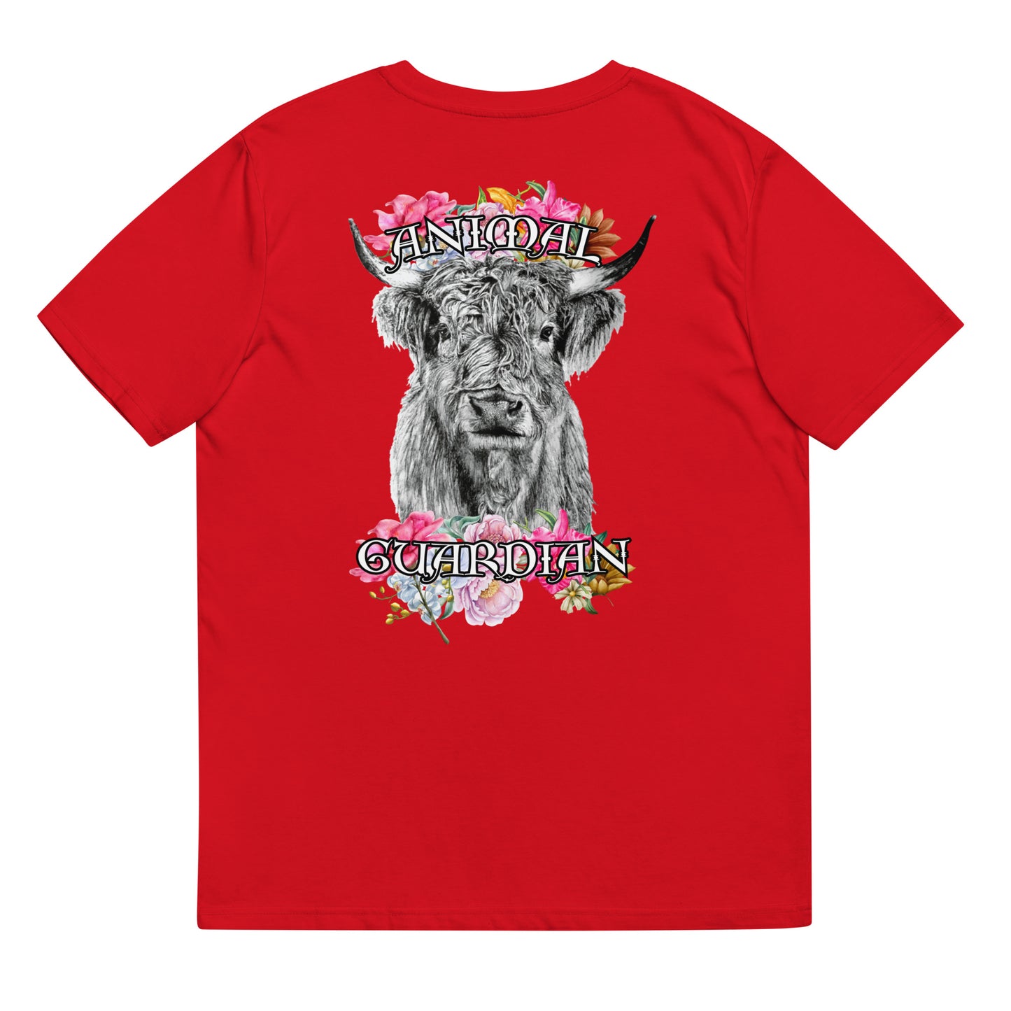 VEGAN "Animal Guardian" Unisex Organic Cotton T-shirt