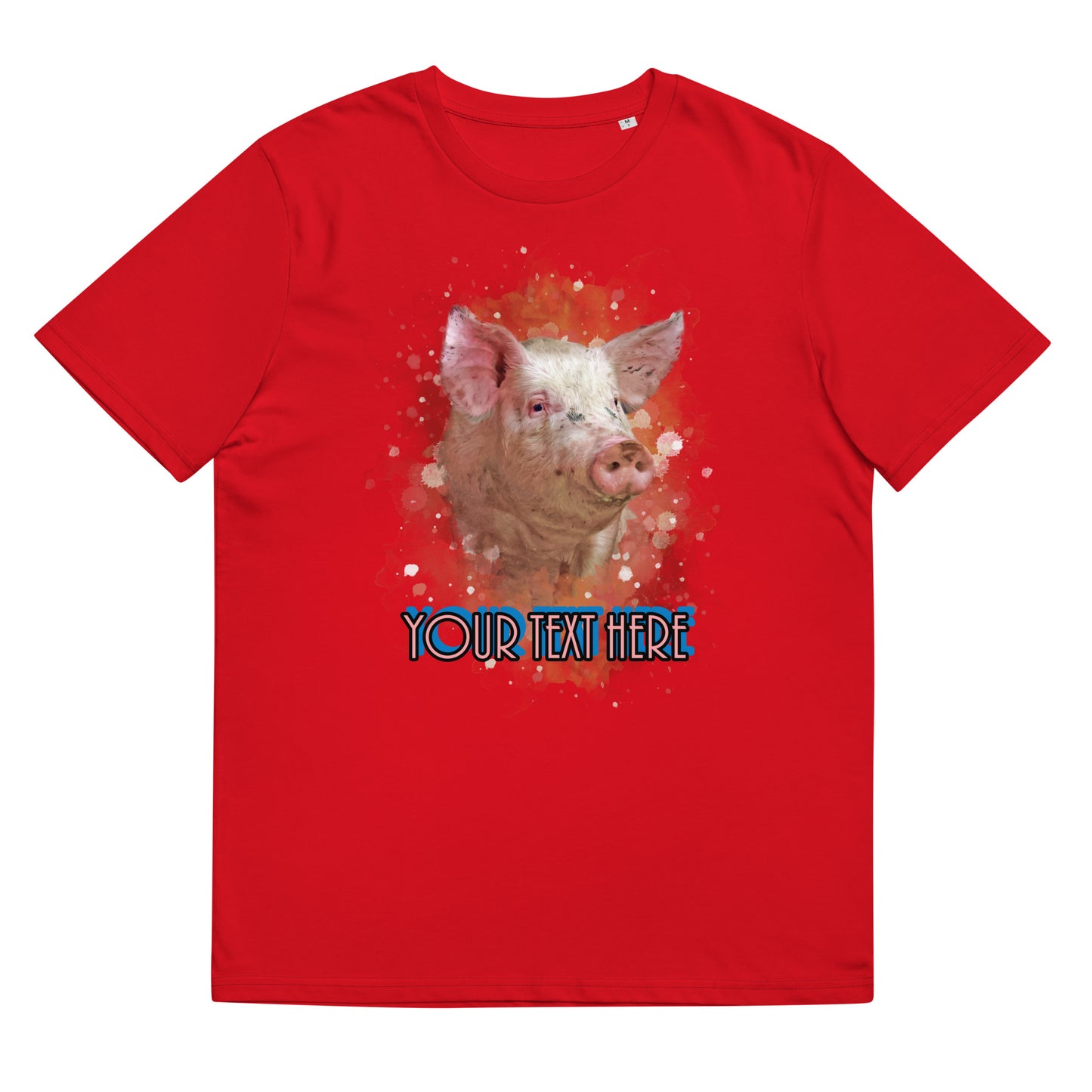 VEGAN Customizable Unisex Organic Cotton T-shirt