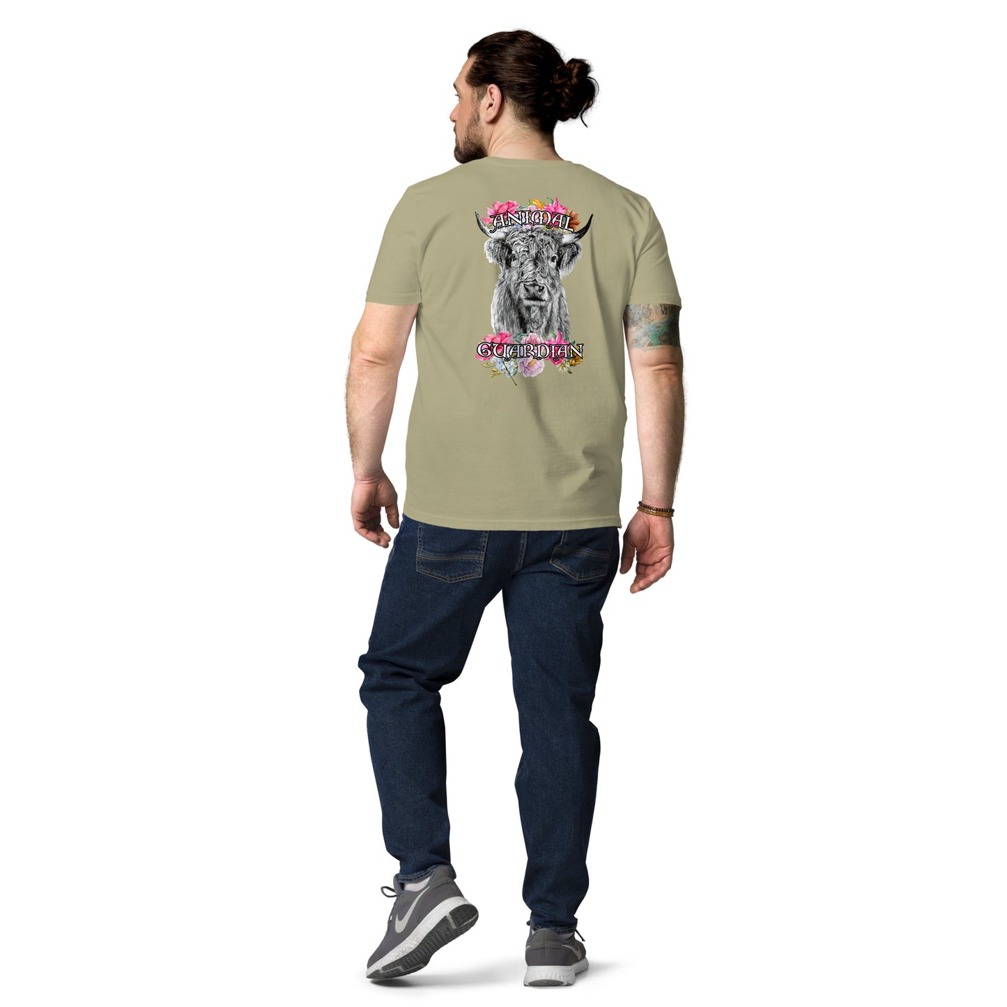 VEGAN "Animal Guardian" Unisex Organic Cotton T-shirt