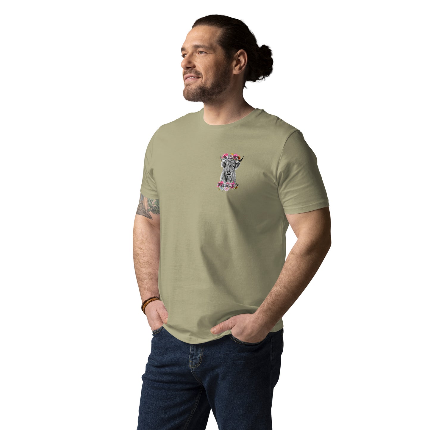 VEGAN "Animal Guardian" Unisex Organic Cotton T-shirt