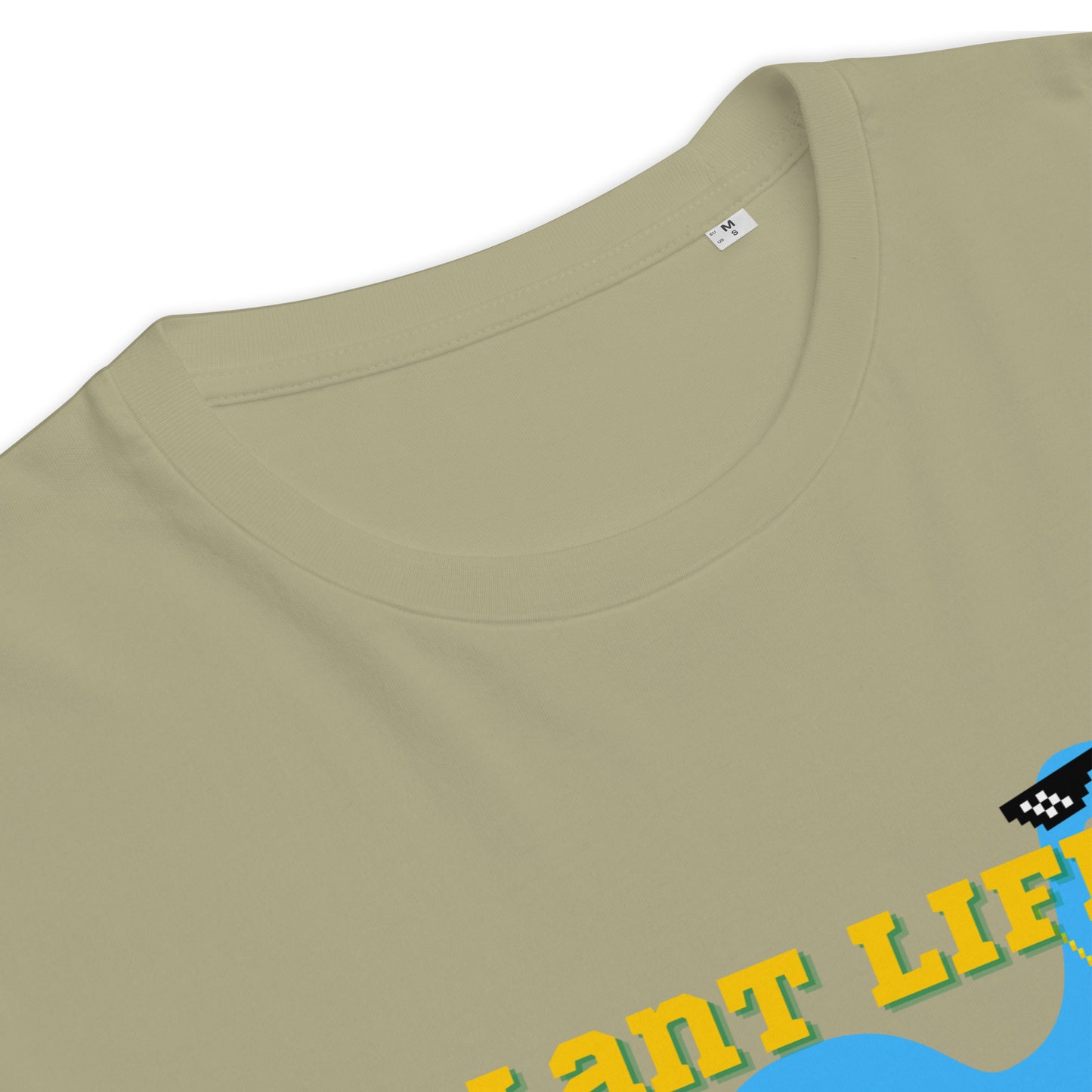 VEGAN " PLANT LIFE " Unisex organic cotton t-shirt