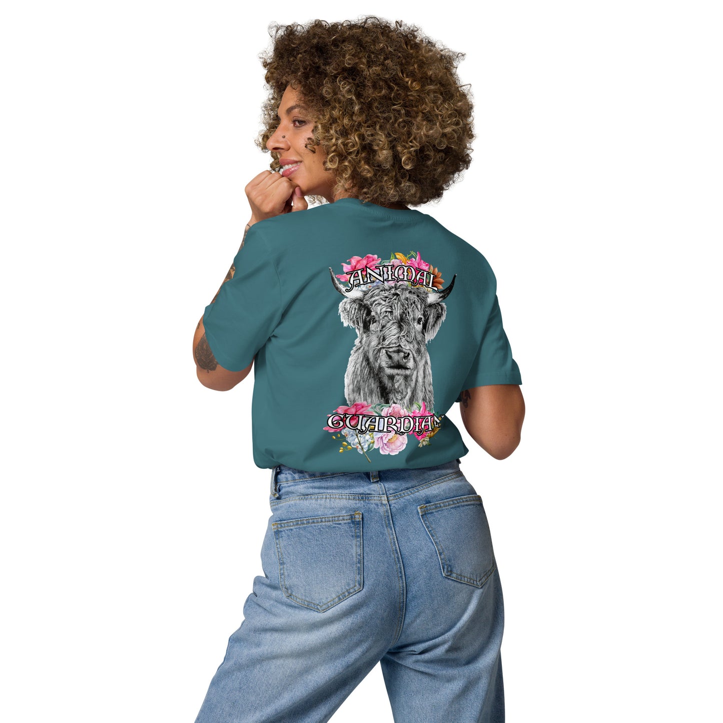 VEGAN "Animal Guardian" Unisex Organic Cotton T-shirt