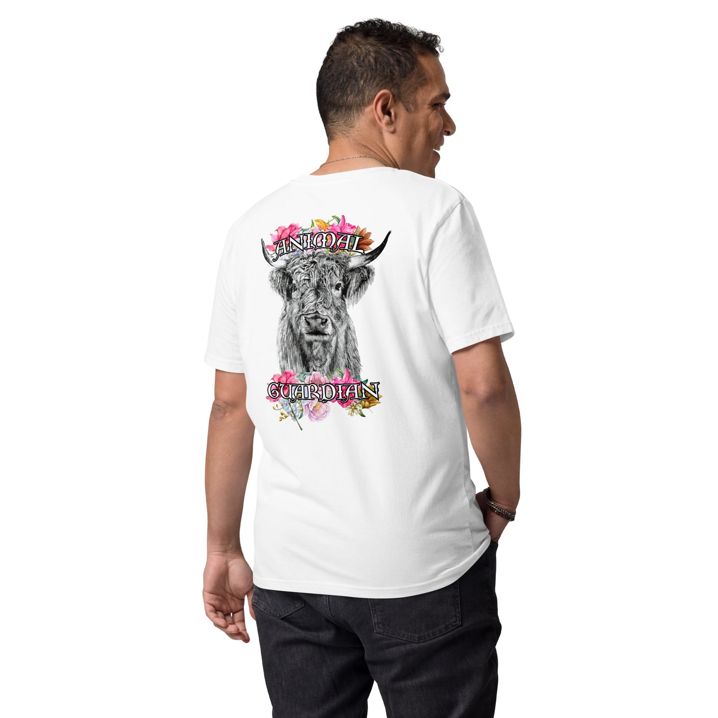 VEGAN "Animal Guardian" Unisex Organic Cotton T-shirt