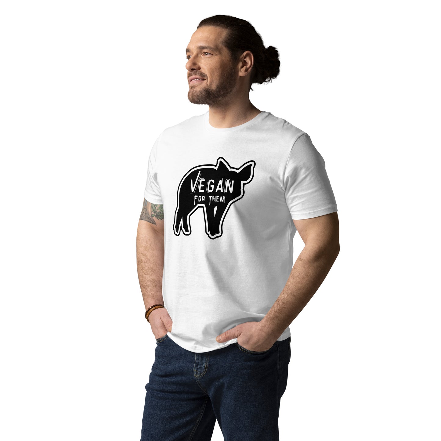 VEGAN For Them Unisex Organic Cotton T-shirt