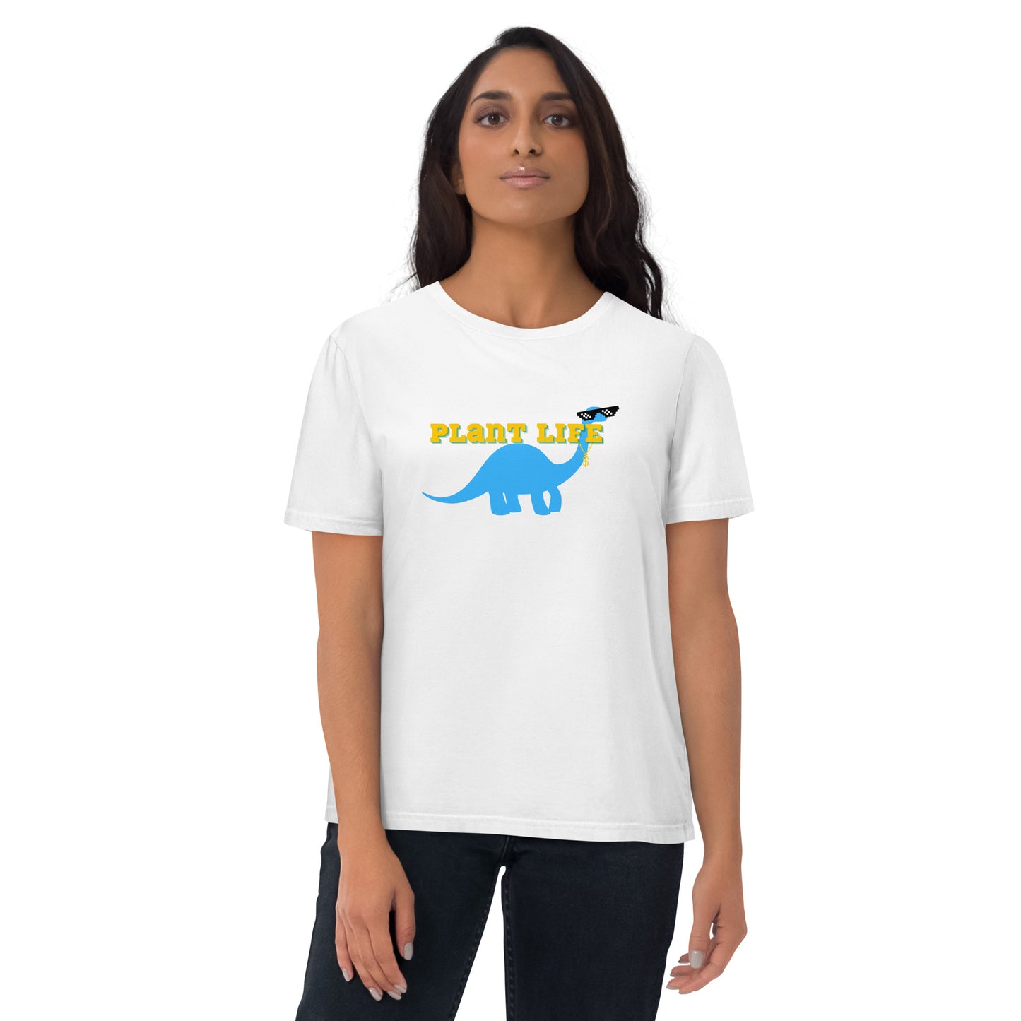 VEGAN " PLANT LIFE " Unisex organic cotton t-shirt