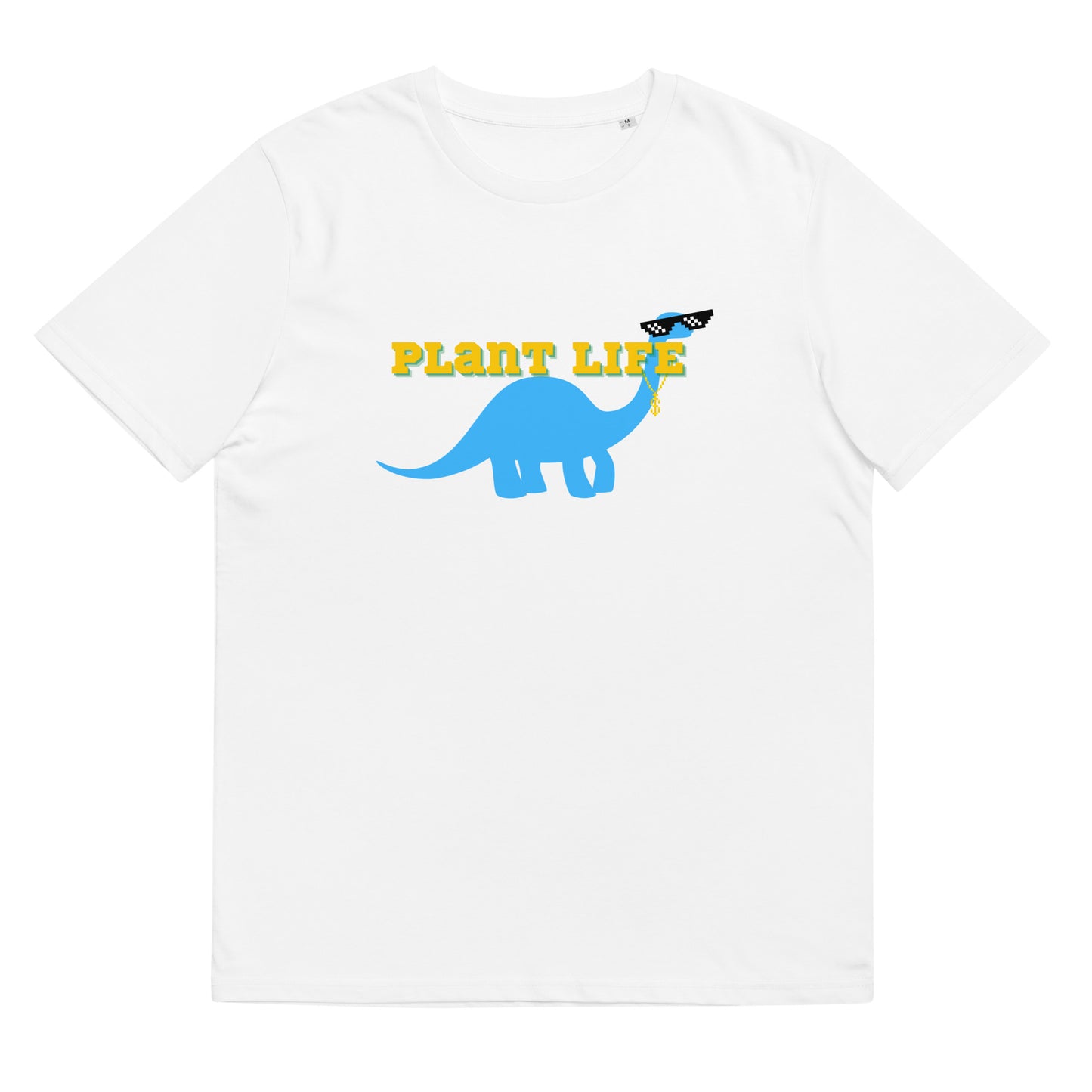 VEGAN " PLANT LIFE " Unisex organic cotton t-shirt