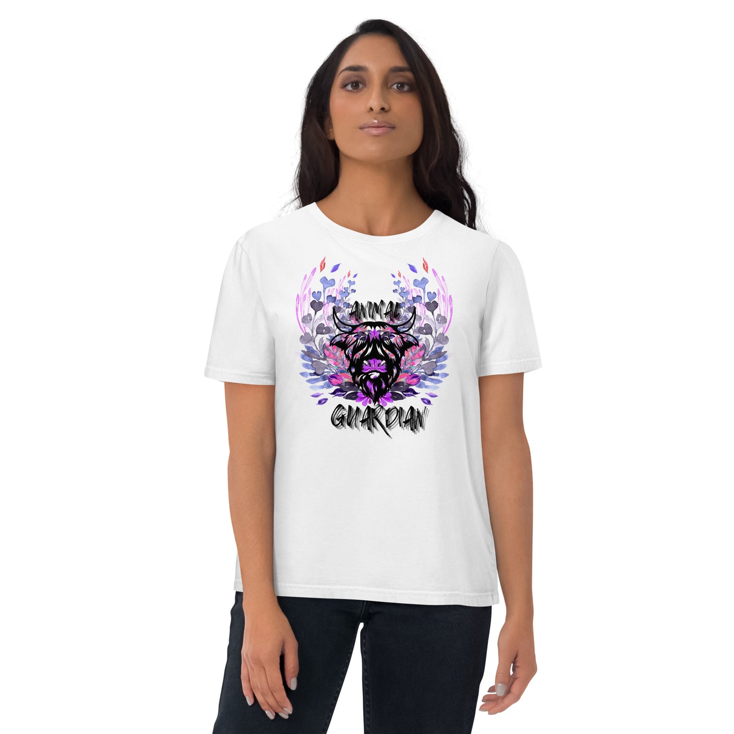 VEGAN " Animal Guardian" Unisex organic cotton t-shirt