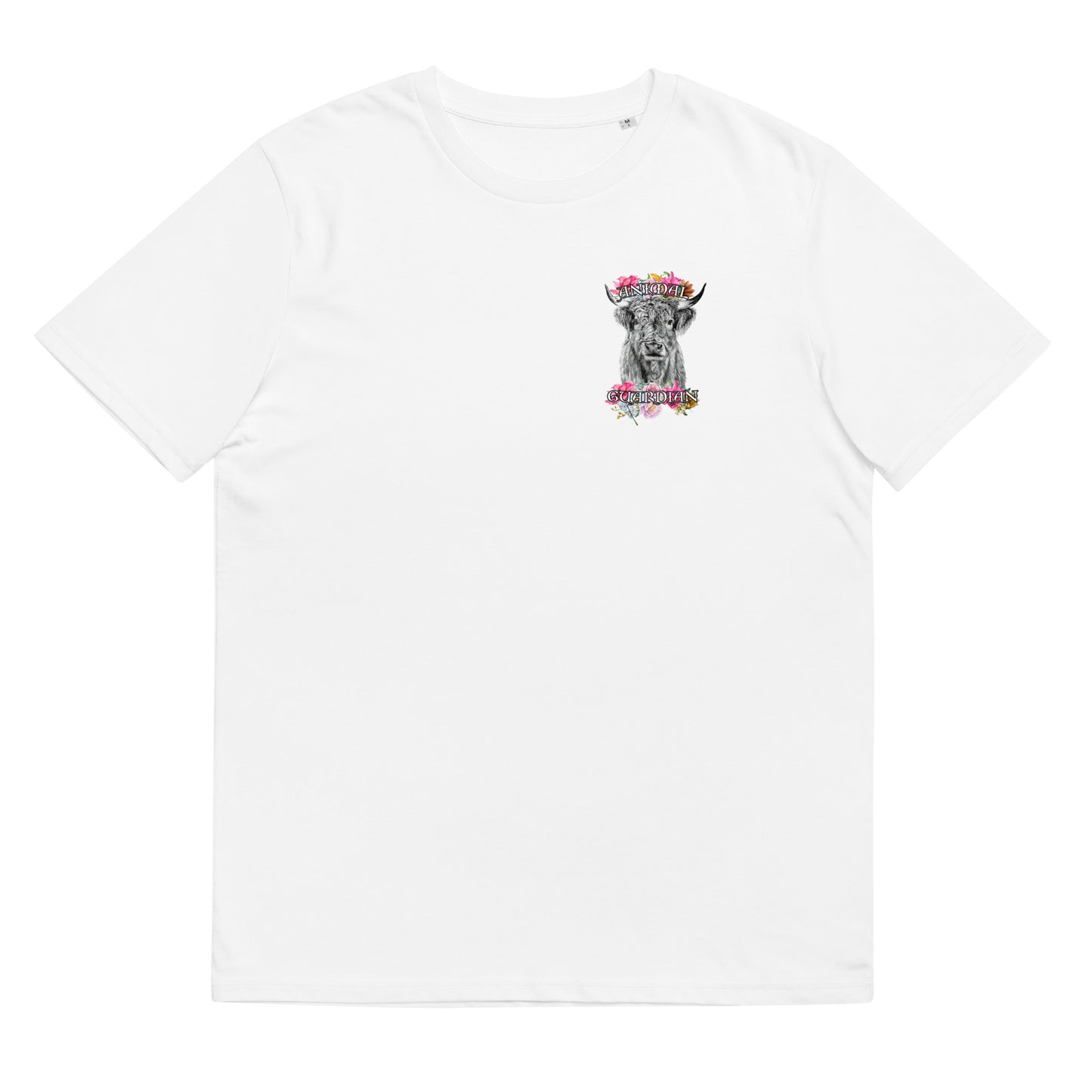 VEGAN "Animal Guardian" Unisex Organic Cotton T-shirt