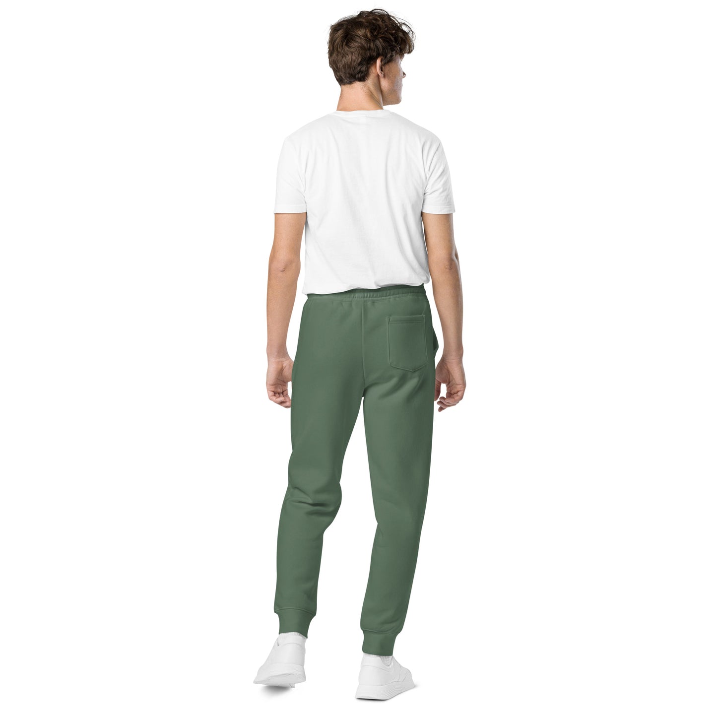 VEGAN For Them Unisex Pigment-Dyed Embroidered Sweatpants