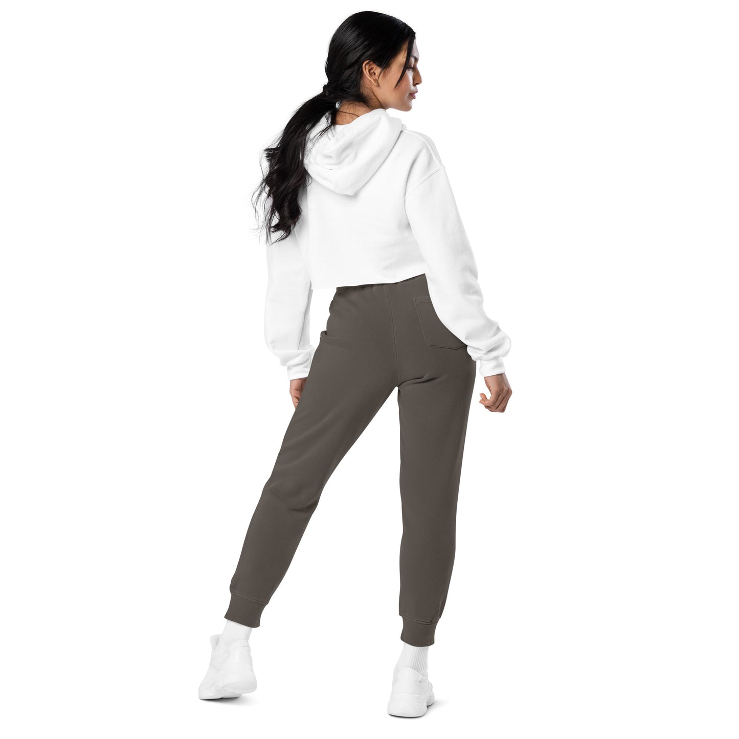 VEGAN For Them Unisex Pigment-Dyed Embroidered Sweatpants