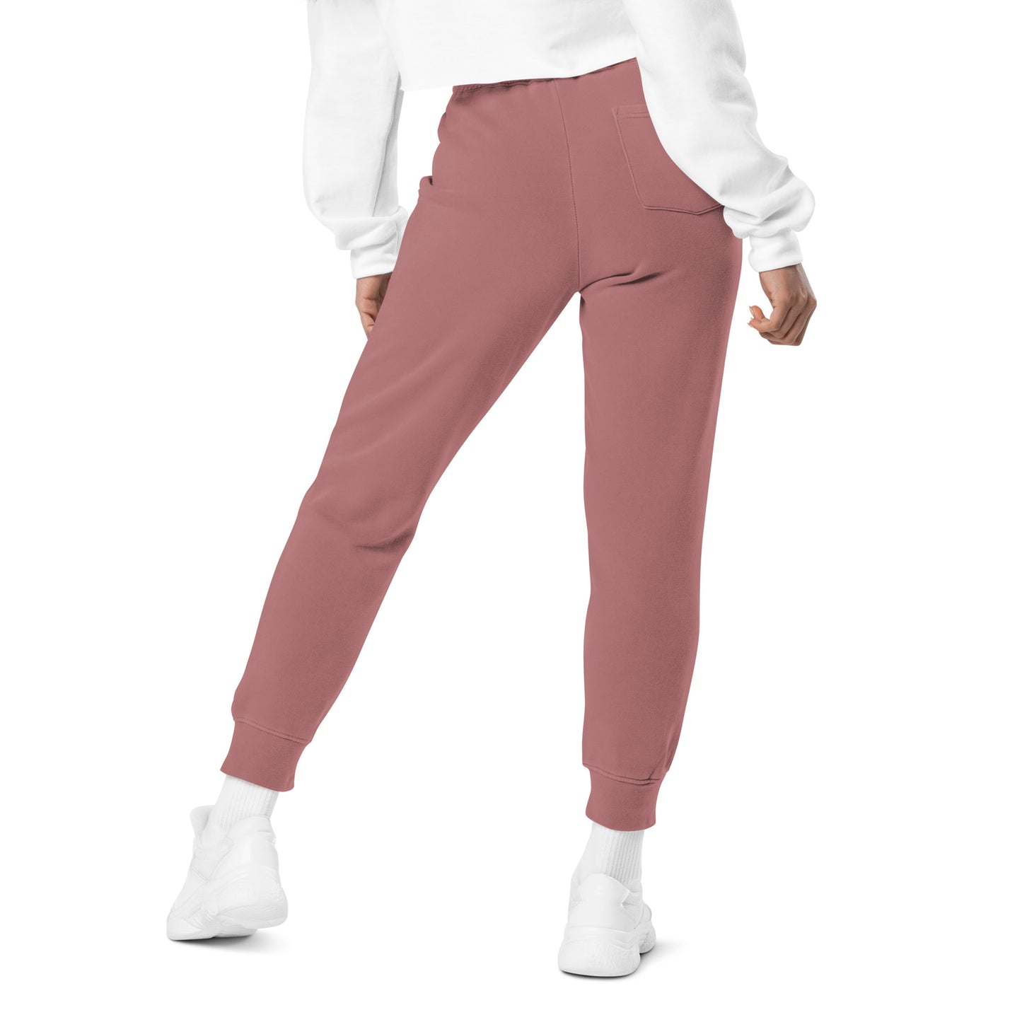 VEGAN For Them Unisex Pigment-Dyed Embroidered Sweatpants