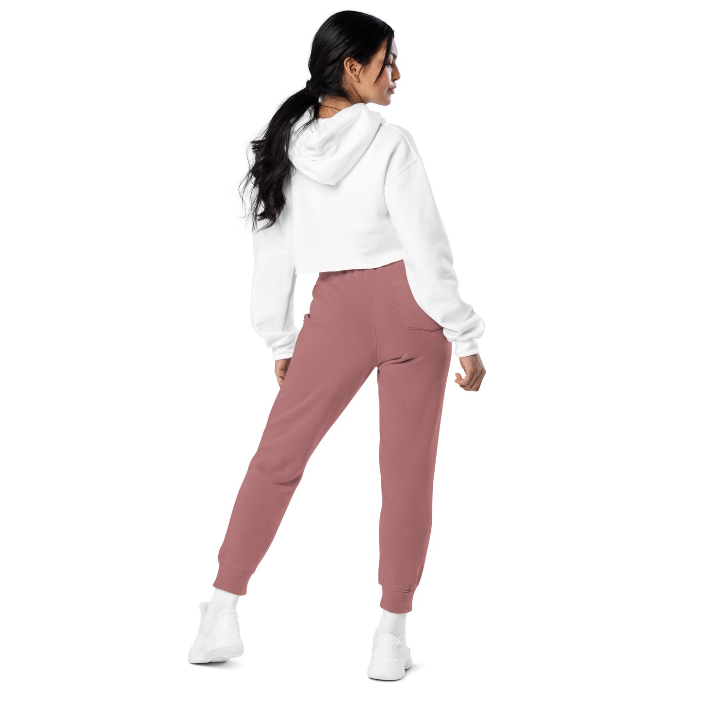 VEGAN For Them Unisex Pigment-Dyed Embroidered Sweatpants