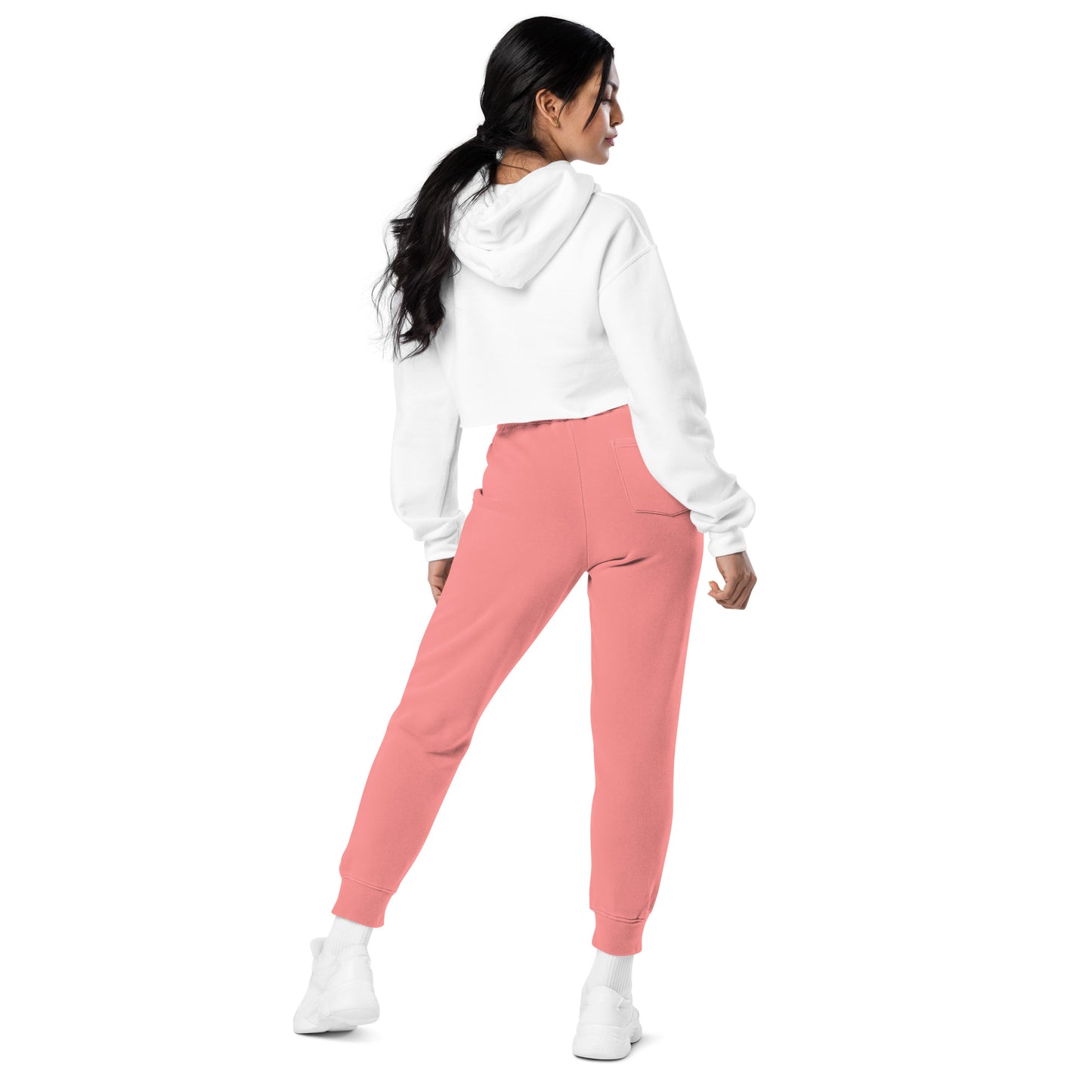 VEGAN For Them Unisex Pigment-Dyed Embroidered Sweatpants