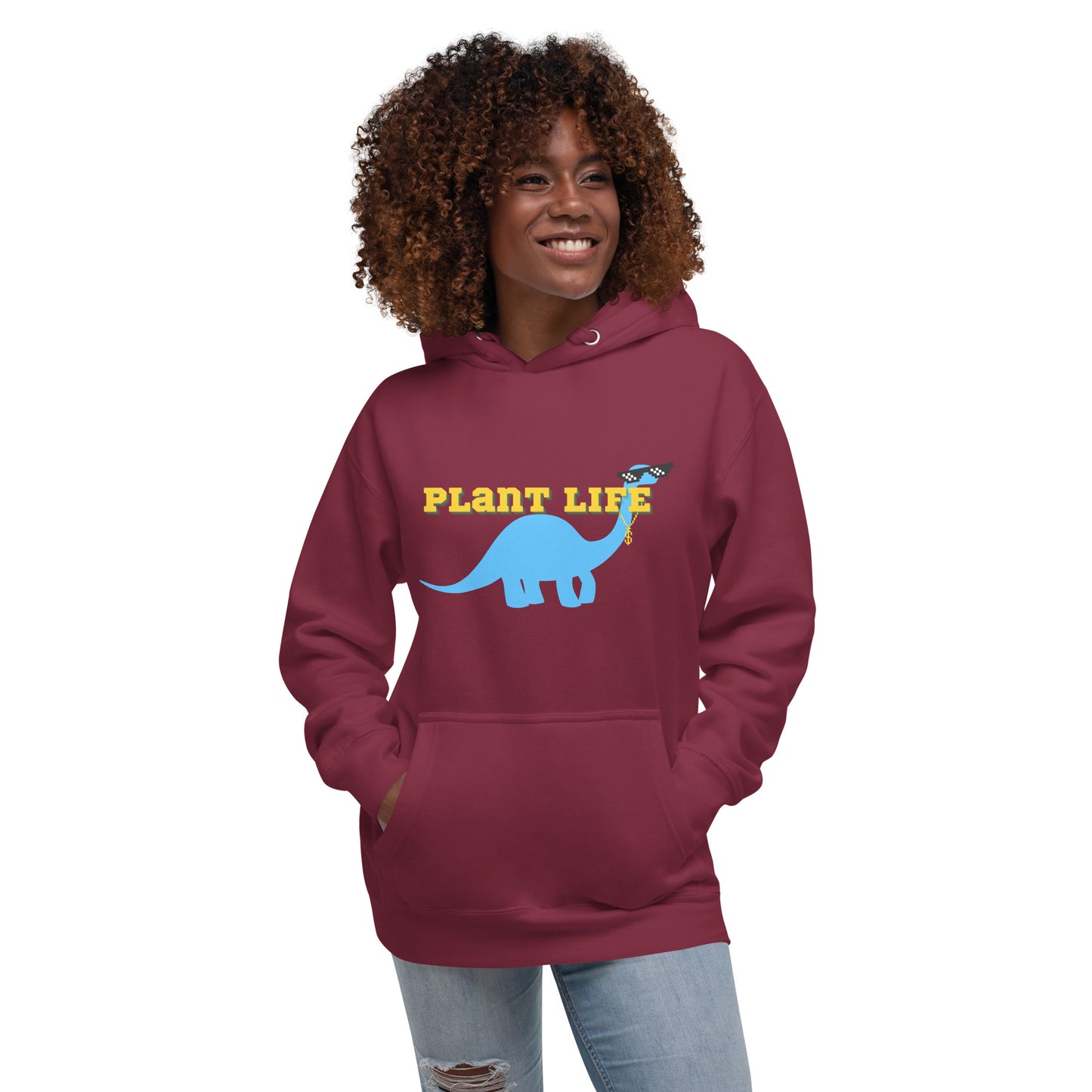 VEGAN " PLANT LIFE" Herbivore Unisex Hoodie
