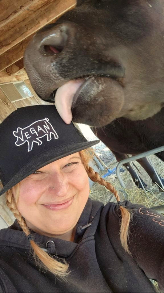 VEGAN Embroidered Trucker Cap