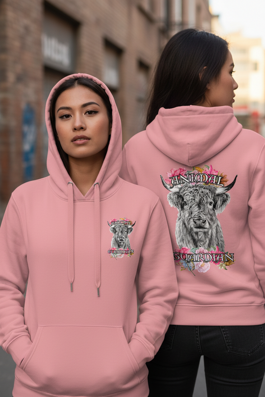 VEGAN "Animal Guardian" Unisex Essential Eco Hoodie