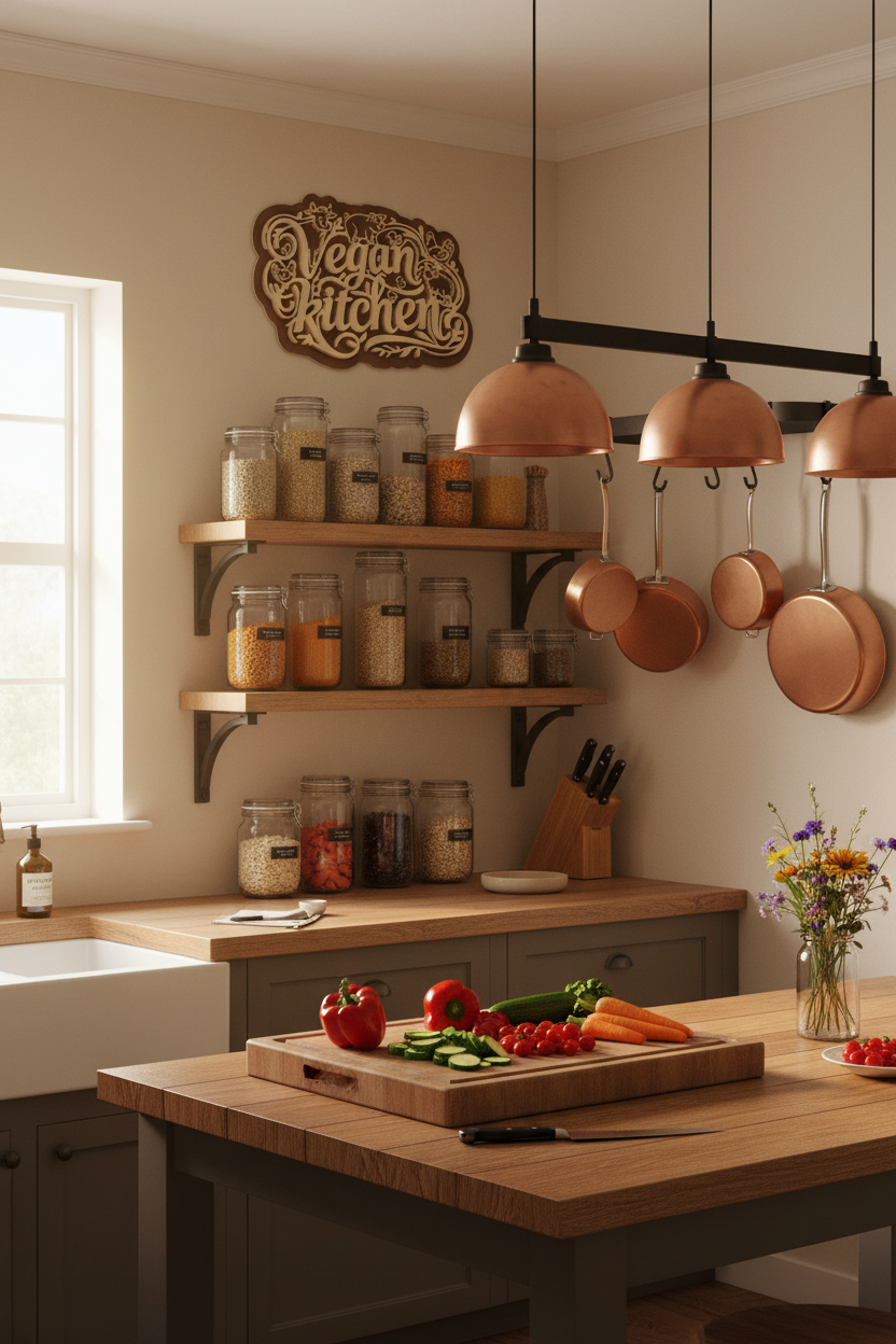 Cozy farmhouse kitchen