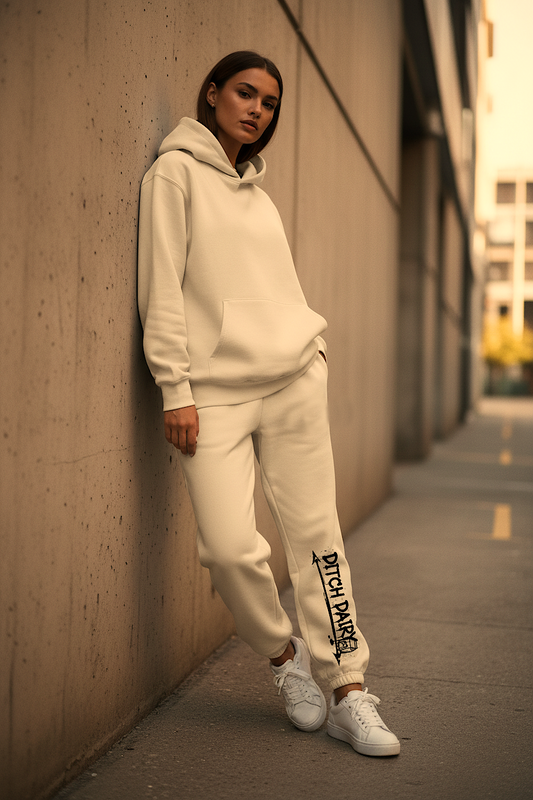 Vegan " Ditch Dairy " Heavyweight Unisex sweatpants