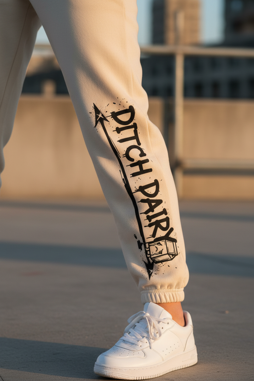Lower Leg Close-up - Ditch Dairy Graphic